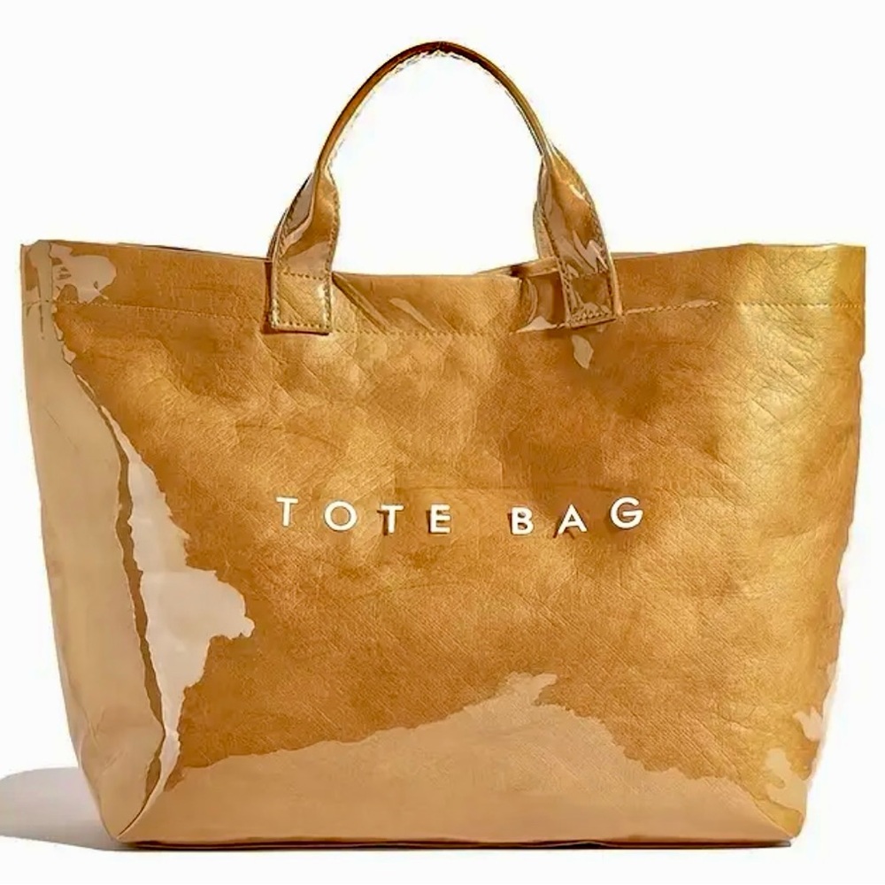 Gold Tote Bag